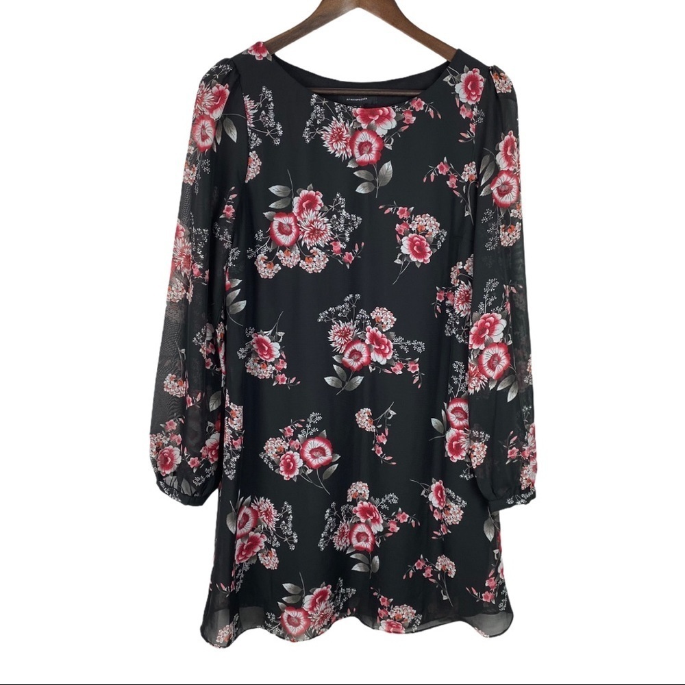 Atmosphere Long Sleeve Floral Dress